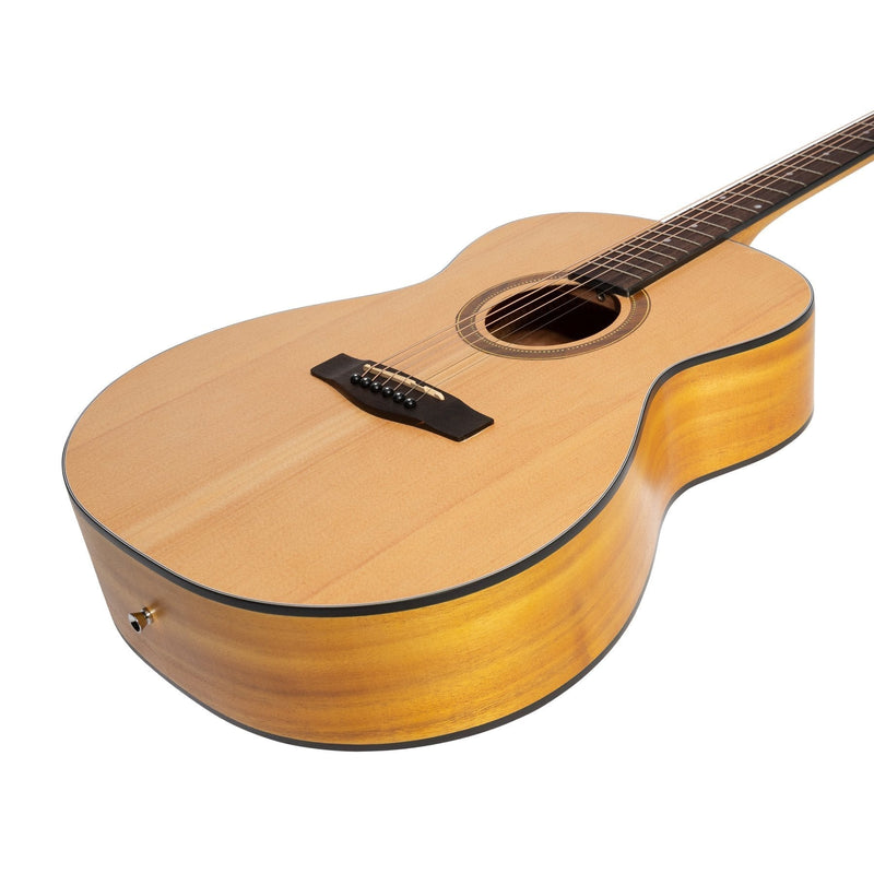MF-41-SK-Martinez '41 Series' Folk Size Acoustic Guitar (Spruce/Koa)-Living Music