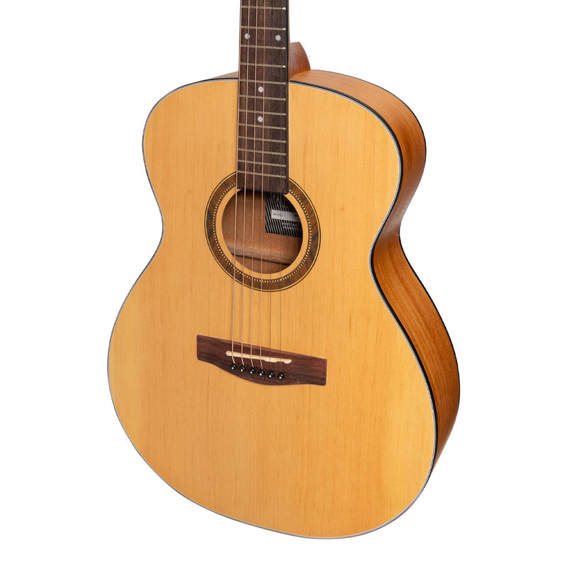 MF-41-SM-Martinez '41 Series' Folk Size Acoustic Guitar (Spruce/Mahogany)-Living Music