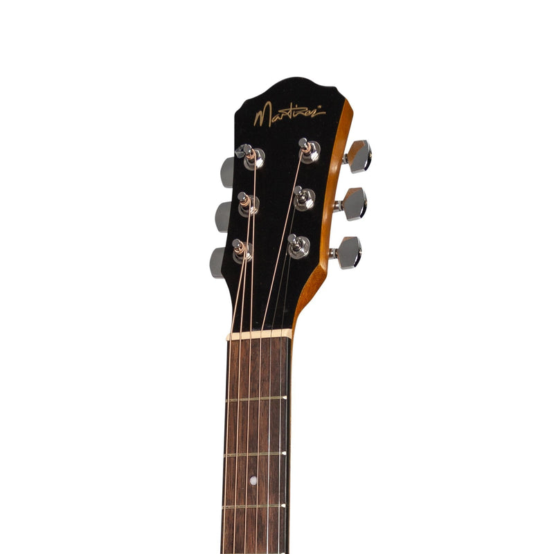 -Martinez '41 Series' Folk Size Acoustic Guitar with Built-in Tuner (Koa)-Living Music