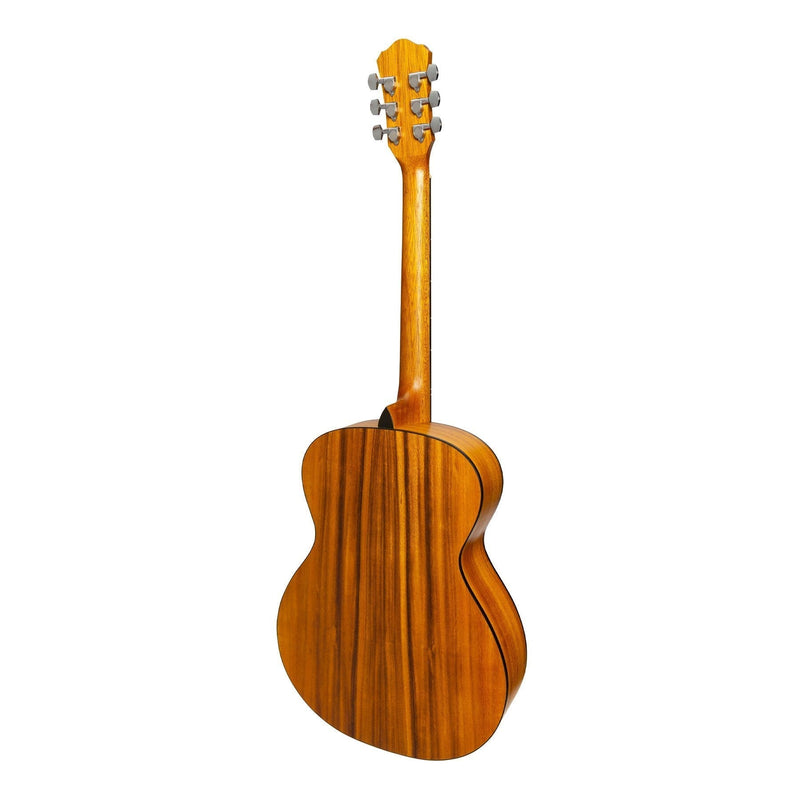 -Martinez '41 Series' Folk Size Acoustic Guitar with Built-in Tuner (Koa)-Living Music
