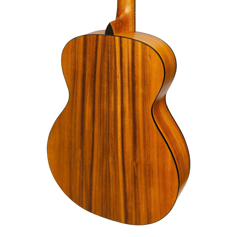 MF-41T-KOA-Martinez '41 Series' Folk Size Acoustic Guitar with Built-in Tuner (Koa)-Living Music