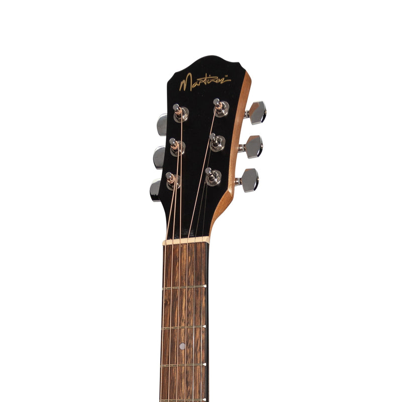 -Martinez '41 Series' Folk Size Cutaway Acoustic-Electric Guitar Pack (Mindi-wood)-Living Music
