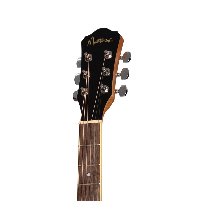 -Martinez '41 Series' Folk Size Cutaway Acoustic-Electric Guitar Pack (Rosewood)-Living Music