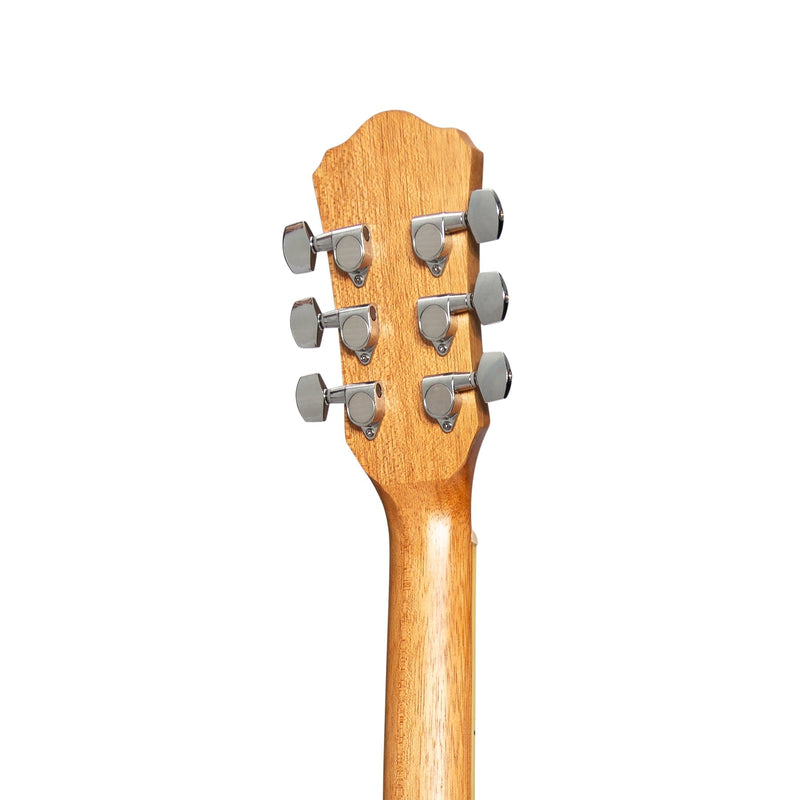 -Martinez '41 Series' Folk Size Cutaway Acoustic-Electric Guitar Pack (Rosewood)-Living Music