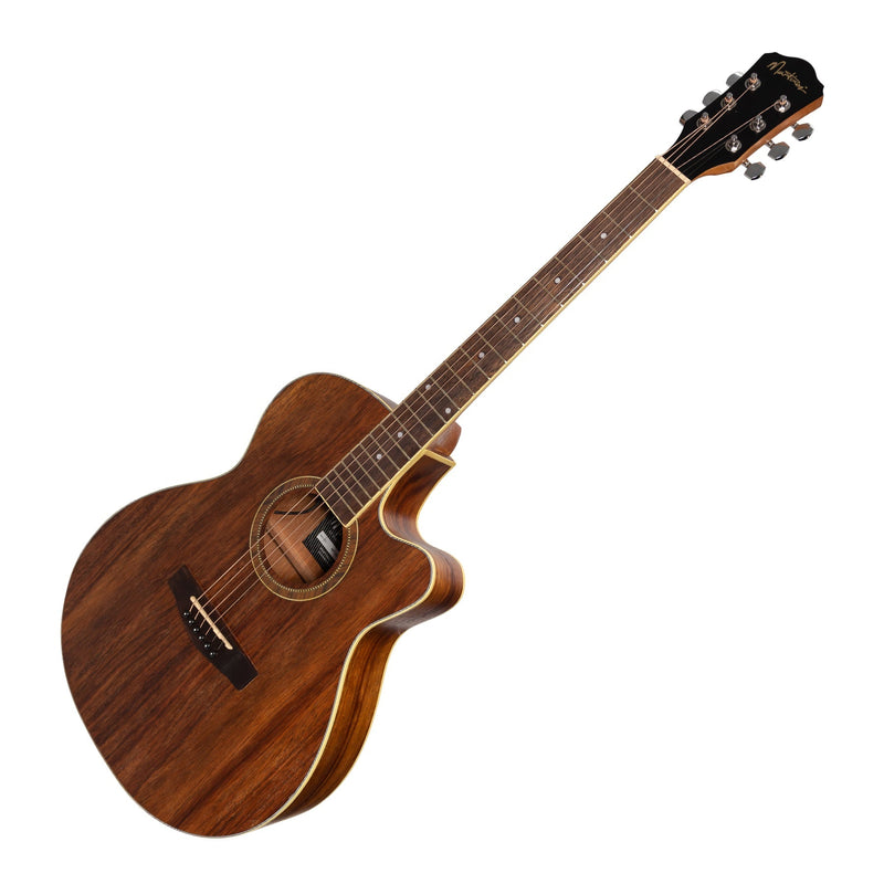 MP-F4-RWD-Martinez '41 Series' Folk Size Cutaway Acoustic-Electric Guitar Pack (Rosewood)-Living Music