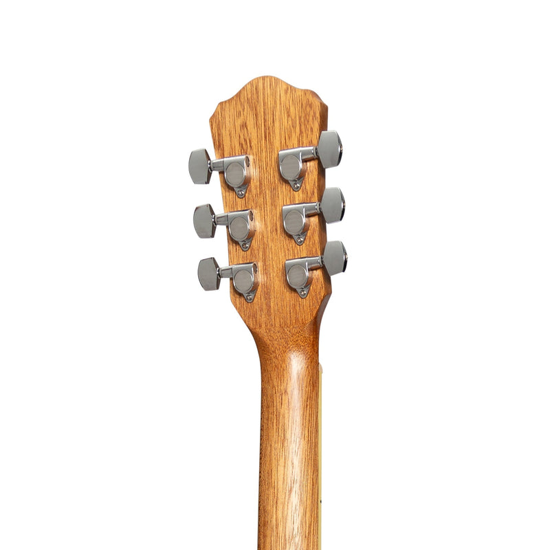 -Martinez '41 Series' Folk Size Cutaway Acoustic-Electric Guitar Pack (Spruce/Rosewood)-Living Music