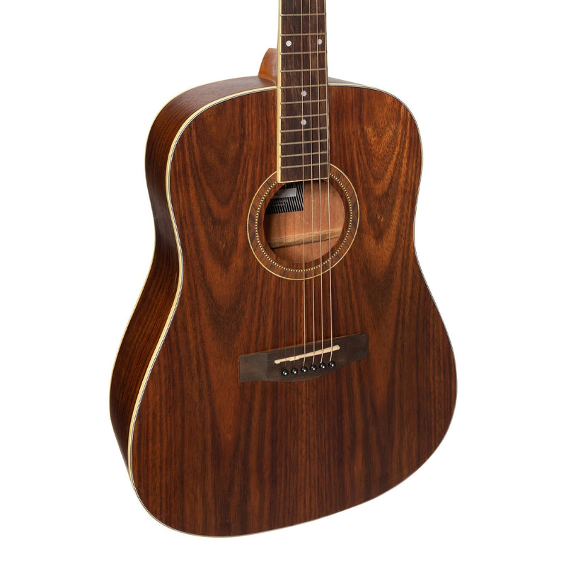 MD-41L-RWD-Martinez '41 Series' Left Handed Dreadnought Acoustic Guitar (Rosewood)-Living Music