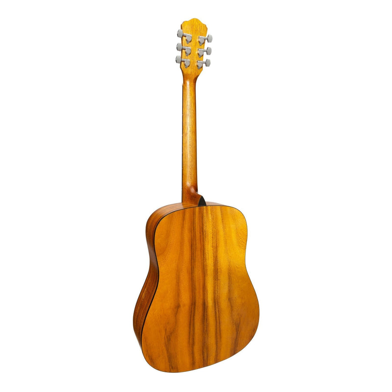 MD-41L-SK-Martinez '41 Series' Left Handed Dreadnought Acoustic Guitar (Spruce/Koa)-Living Music