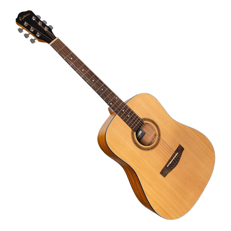 MD-41L-SK-Martinez '41 Series' Left Handed Dreadnought Acoustic Guitar (Spruce/Koa)-Living Music