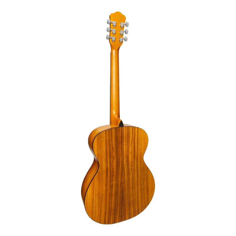 MF-41L-SK-Martinez '41 Series' Left Handed Folk Size Acoustic Guitar (Spruce/Koa)-Living Music