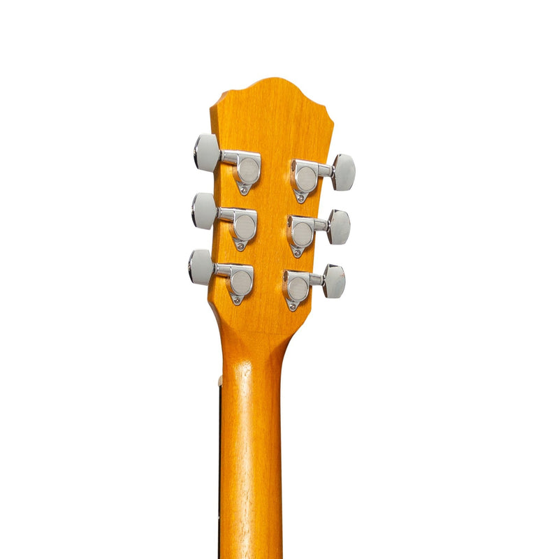 MF-41L-SK-Martinez '41 Series' Left Handed Folk Size Acoustic Guitar (Spruce/Koa)-Living Music