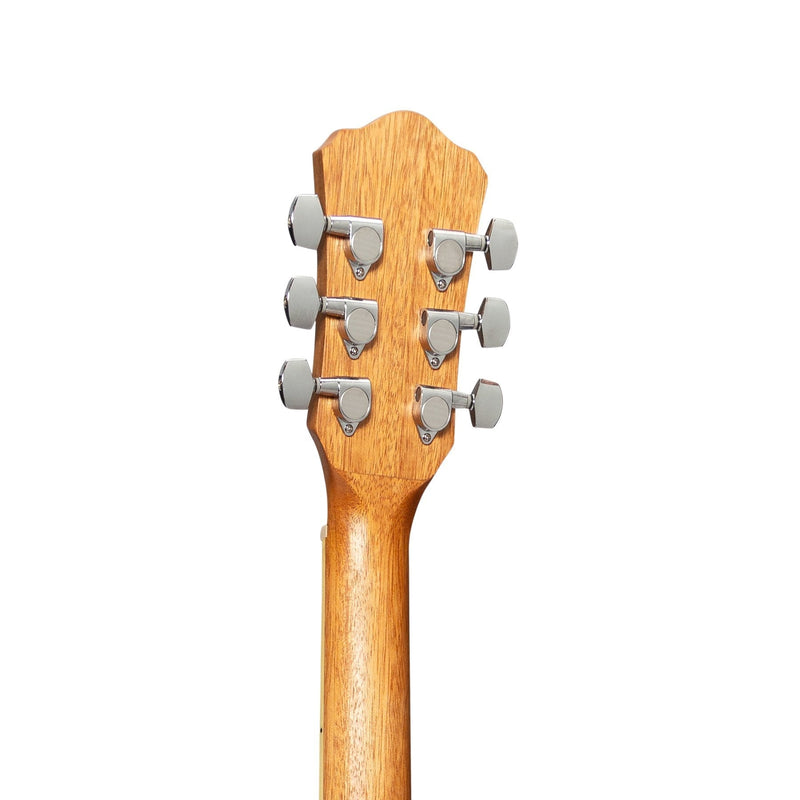 -Martinez '41 Series' Left Handed Folk Size Cutaway Acoustic-Electric Guitar (Spruce/Rosewood)-Living Music