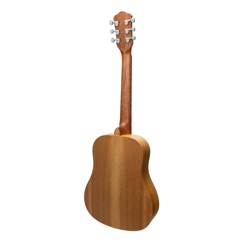 MZ-BT2-ASTN-Martinez Acoustic Babe Traveller Guitar (Acacia)-Living Music