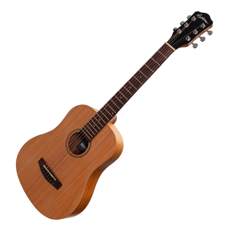 MZ-BT2-MAH-Martinez Acoustic Babe Traveller Guitar (Mahogany)-Living Music