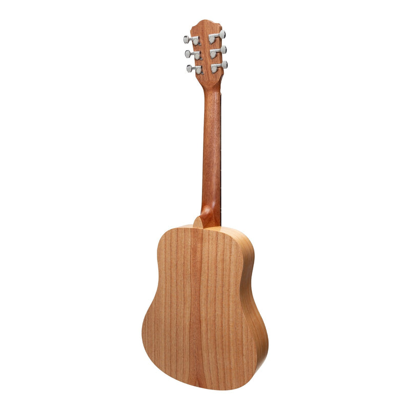 MZ-BT2-MWD-Martinez Acoustic Babe Traveller Guitar (Mindi-Wood)-Living Music