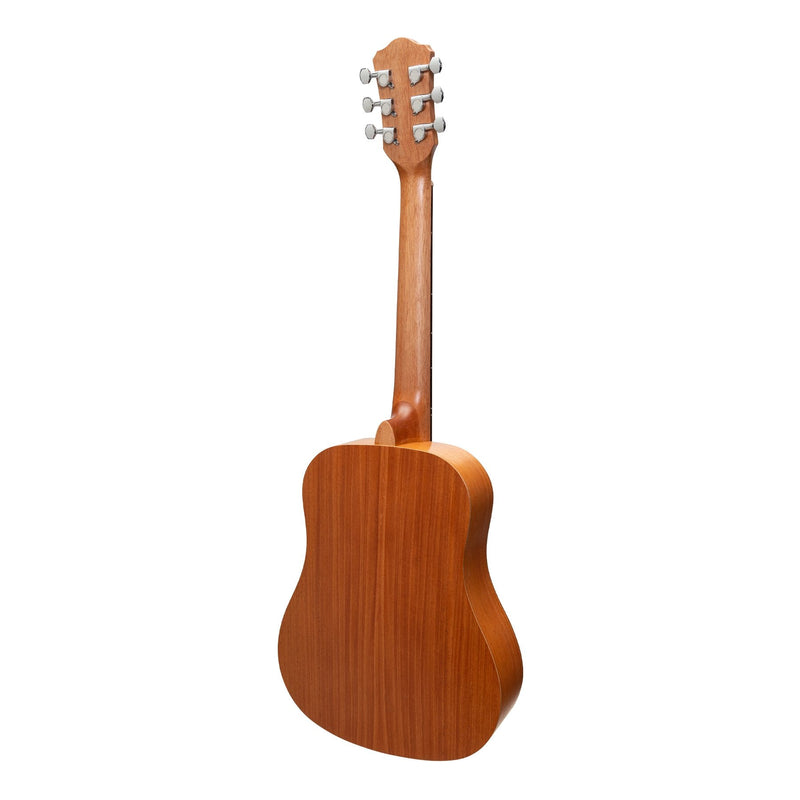 MZP-BT2-MAH-Martinez Acoustic-Electric Babe Traveller Guitar (Mahogany)-Living Music