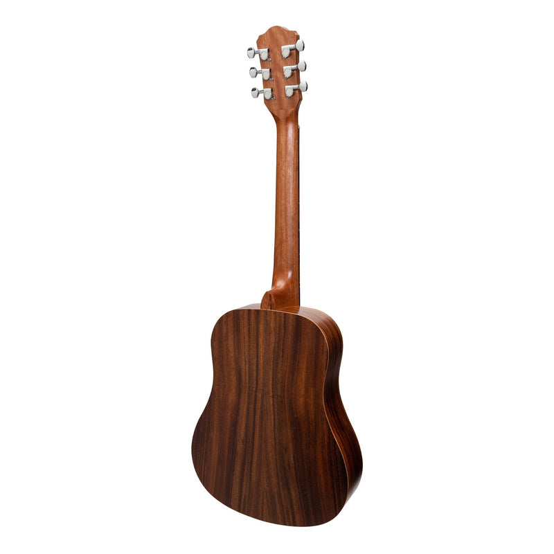 MZP-BT2-RWD-Martinez Acoustic-Electric Babe Traveller Guitar (Rosewood)-Living Music