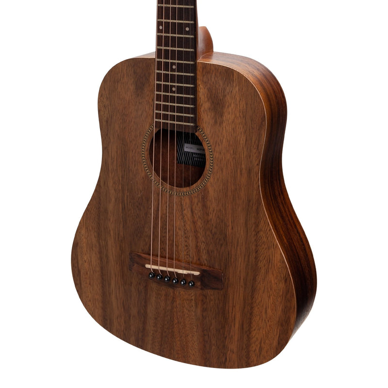 -Martinez Acoustic-Electric Babe Traveller Guitar (Rosewood)-Living Music
