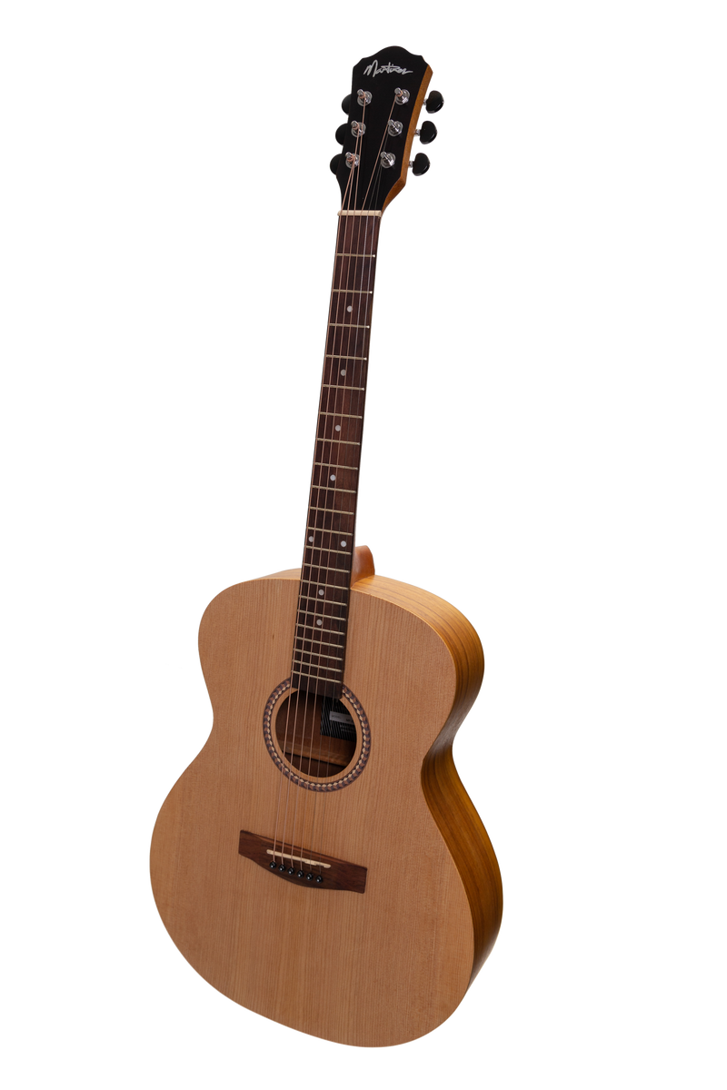 MF-25P-NST-Martinez Acoustic-Electric Small Body Guitar (Spruce/Koa)-Living Music