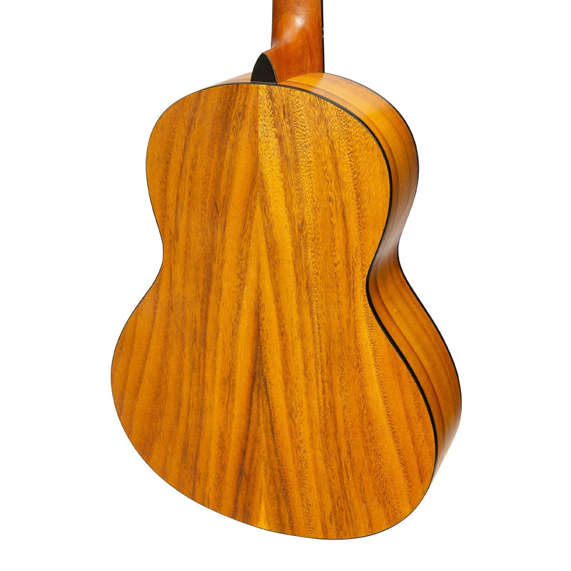 -Martinez Acoustic 'Little-Mini' Folk Guitar (Koa)-Living Music