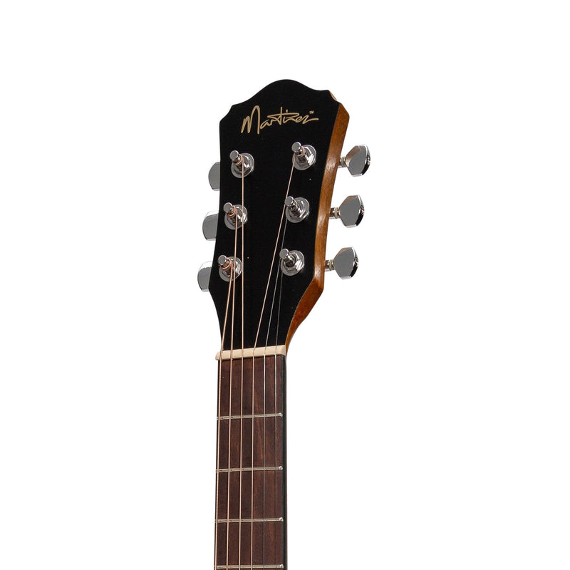 -Martinez Acoustic 'Little-Mini' Folk Guitar (Koa)-Living Music