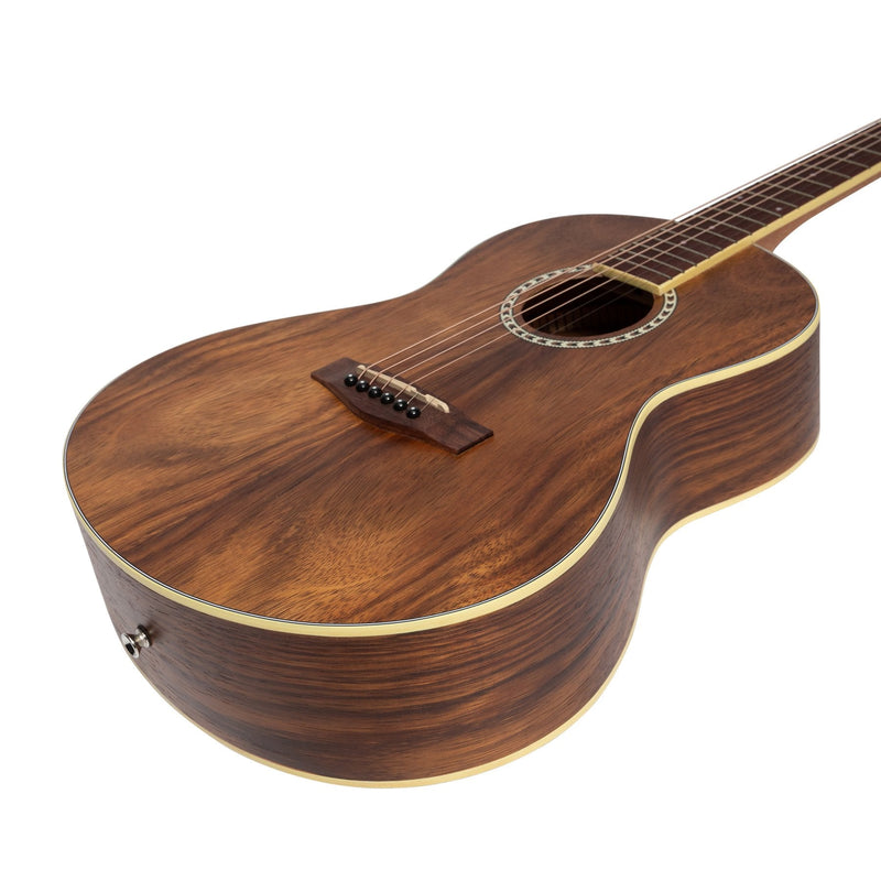 -Martinez Acoustic 'Little-Mini' Folk Guitar (Rosewood)-Living Music