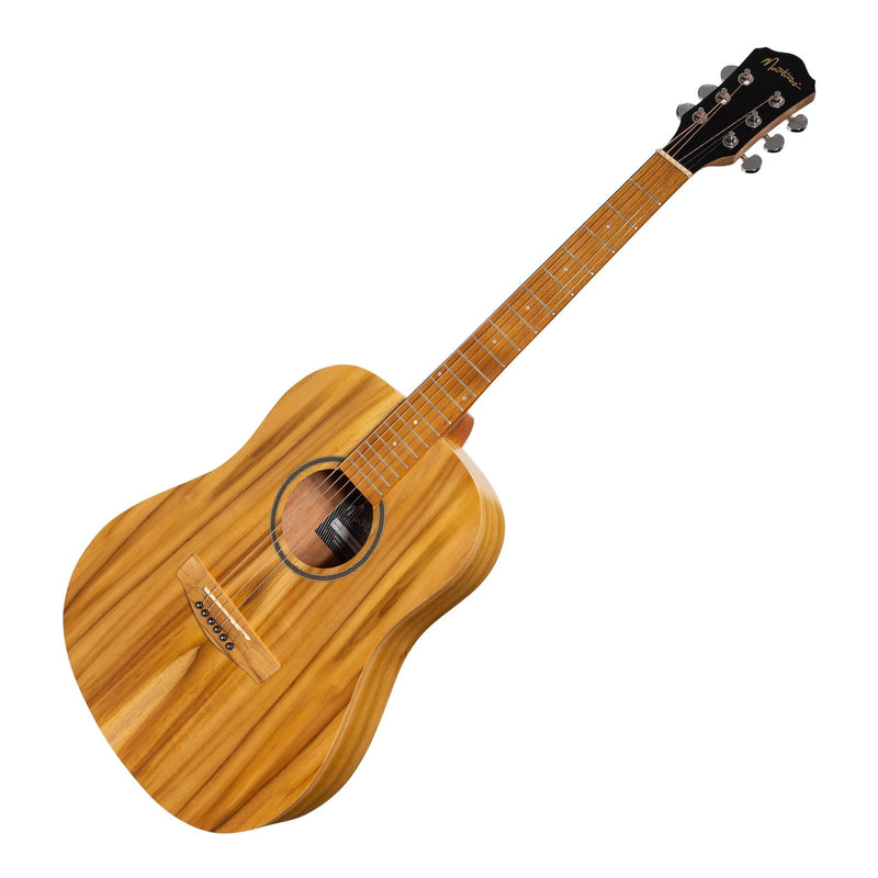 -Martinez Acoustic Middy Traveller Guitar (Jati-Teakwood)-Living Music