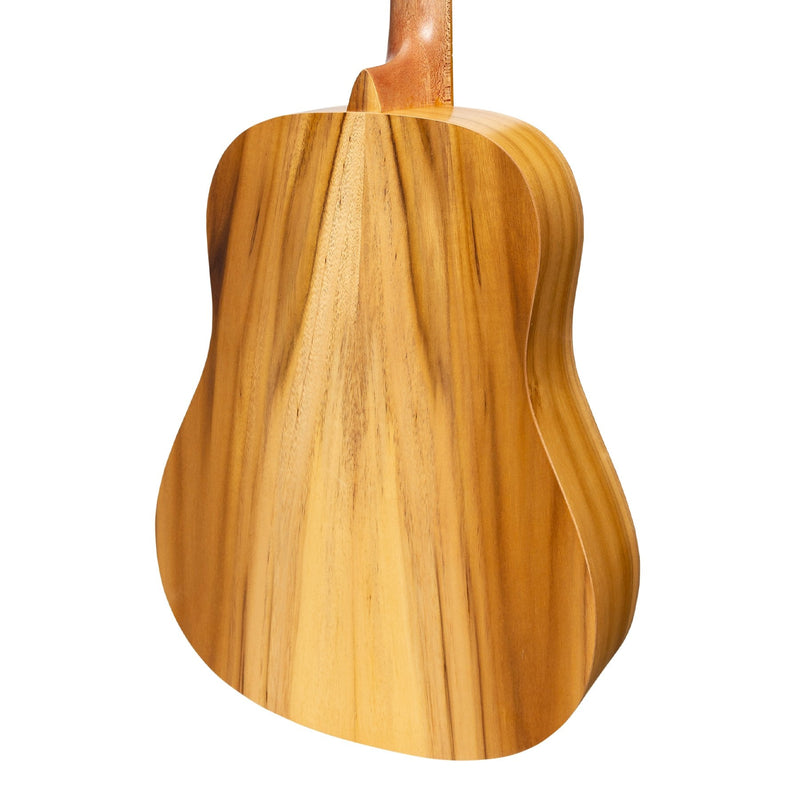 -Martinez Acoustic Middy Traveller Guitar (Jati-Teakwood)-Living Music