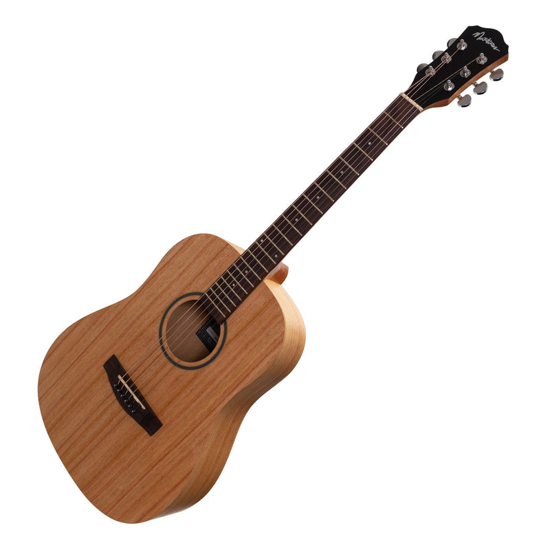 MZ-MT2-MWD-Martinez Acoustic Middy Traveller Guitar (Mindi-Wood)-Living Music