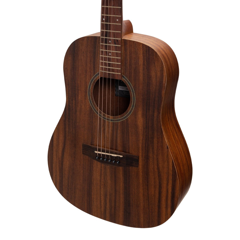 MZ-MT2-RWD-Martinez Acoustic Middy Traveller Guitar (Rosewood)-Living Music