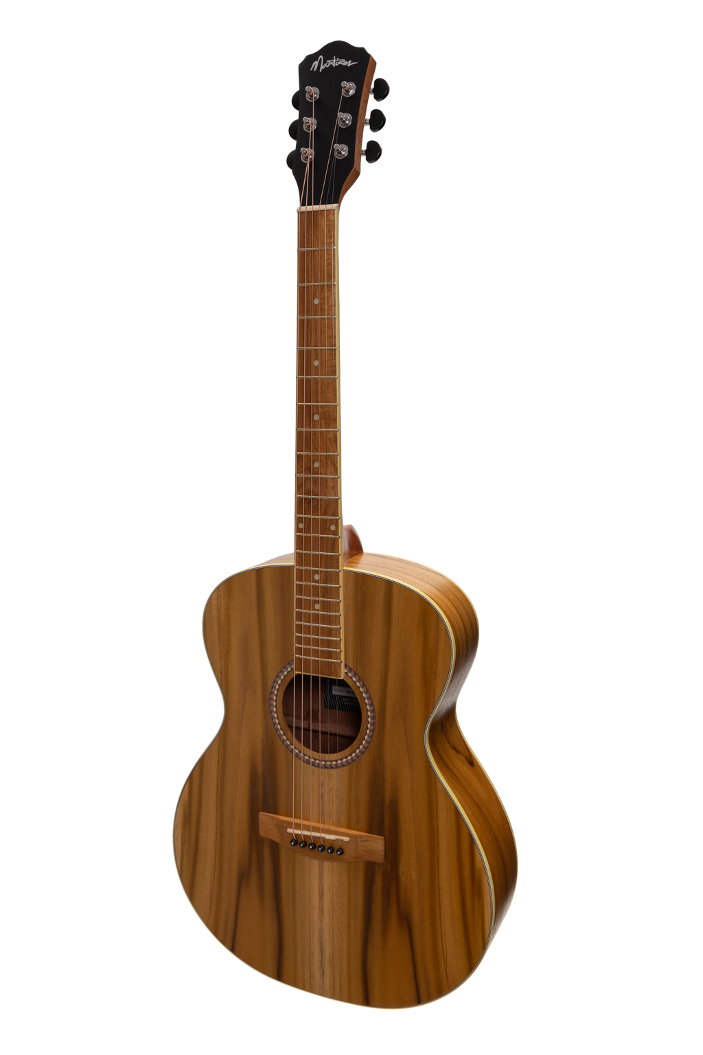MF-25J-NST-Martinez Acoustic Small Body Guitar (Jati-Teakwood)-Living Music