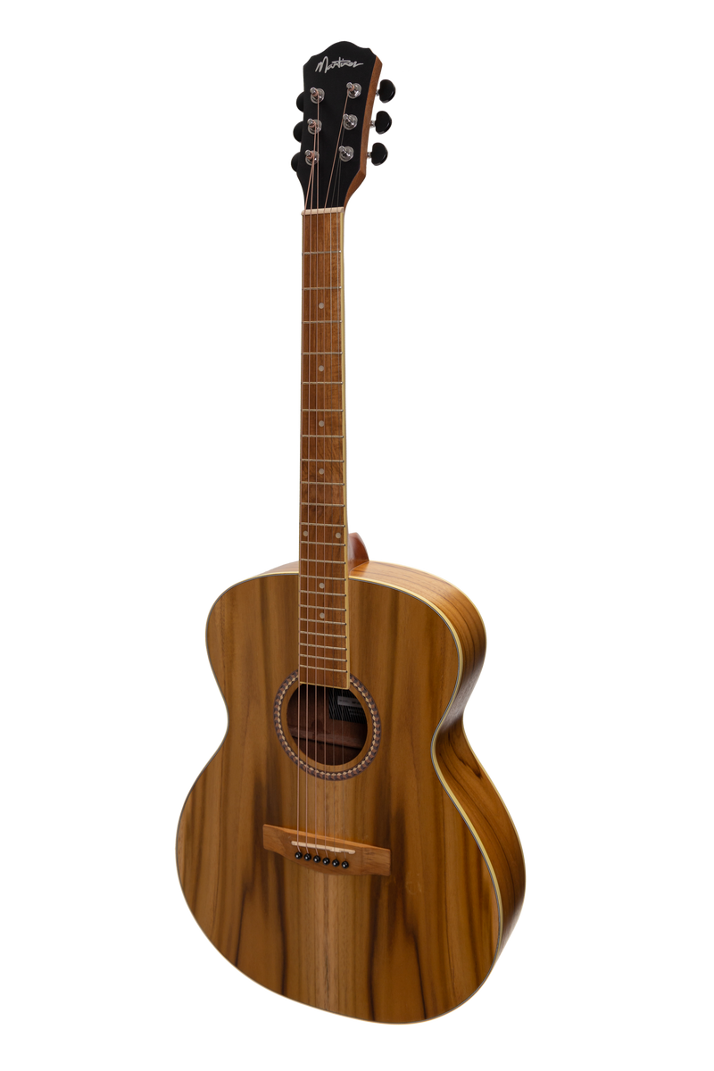 MF-25J-NST-Martinez Acoustic Small Body Guitar (Jati-Teakwood)-Living Music