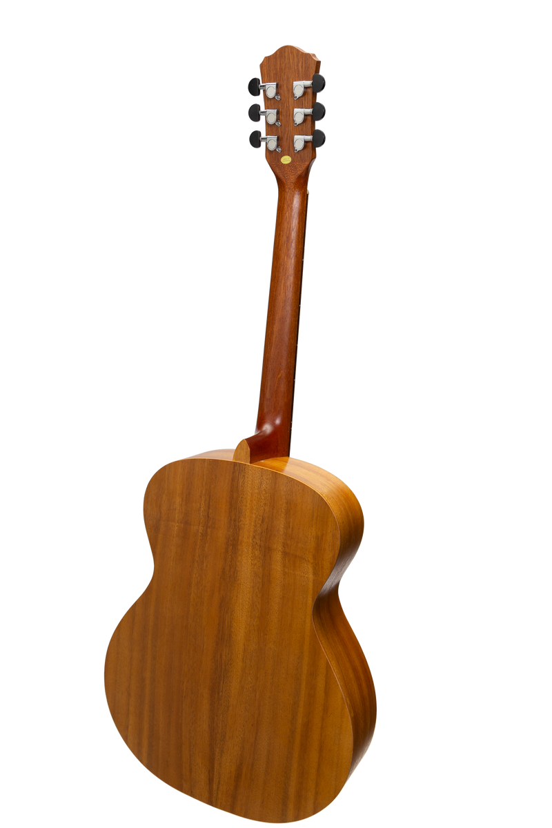 -Martinez Acoustic Small Body Guitar (Spruce/Koa)-Living Music
