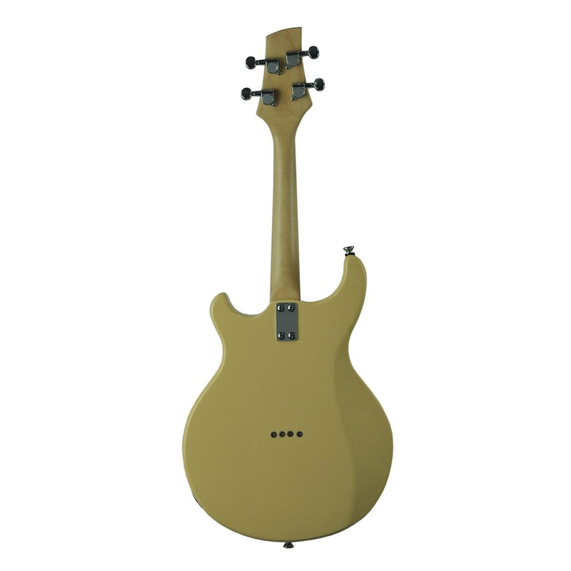 -Martinez Electric Mandolin with Gig Bag (White Ivory)-Living Music