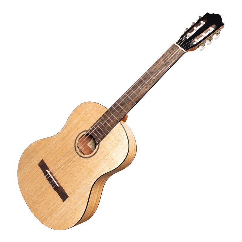 -Martinez Full Size Student Classical Guitar Pack with Built In Tuner (Mindi-Wood)-Living Music