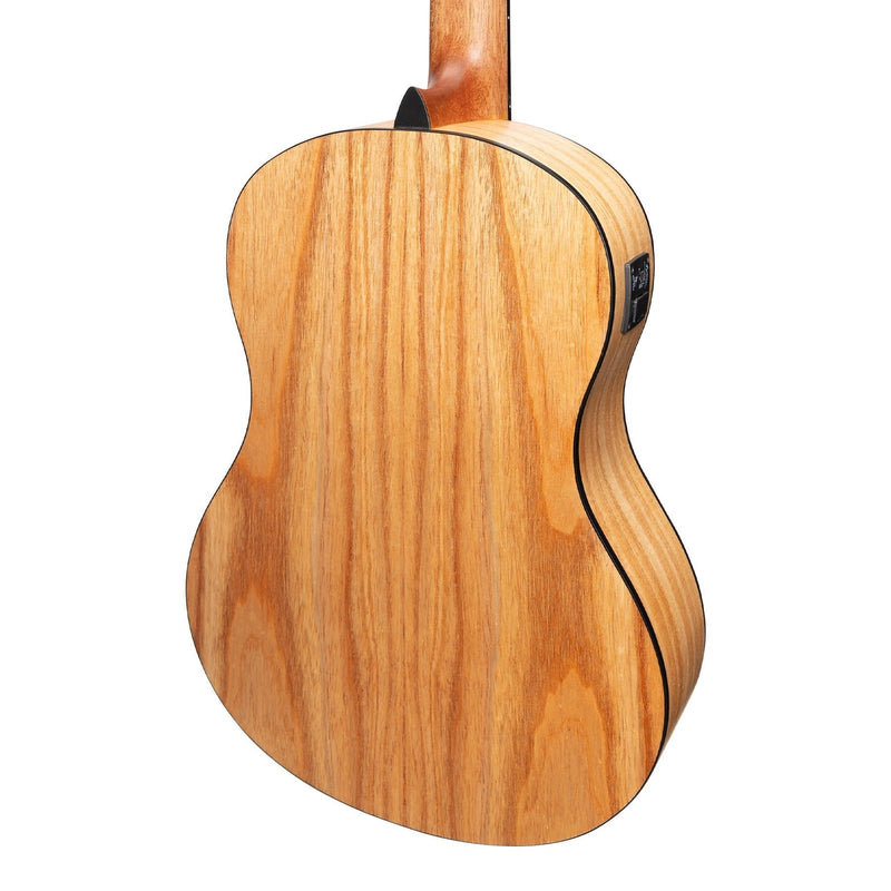 -Martinez Full Size Student Classical Guitar Pack with Built In Tuner (Mindi-Wood)-Living Music