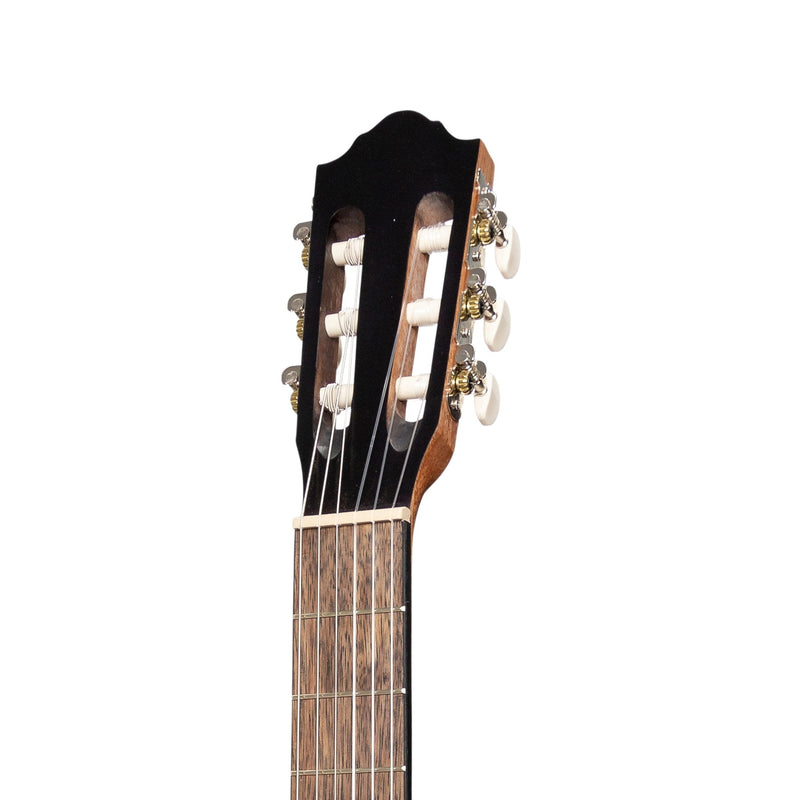 -Martinez Full Size Student Classical Guitar Pack with Built In Tuner (Mindi-Wood)-Living Music