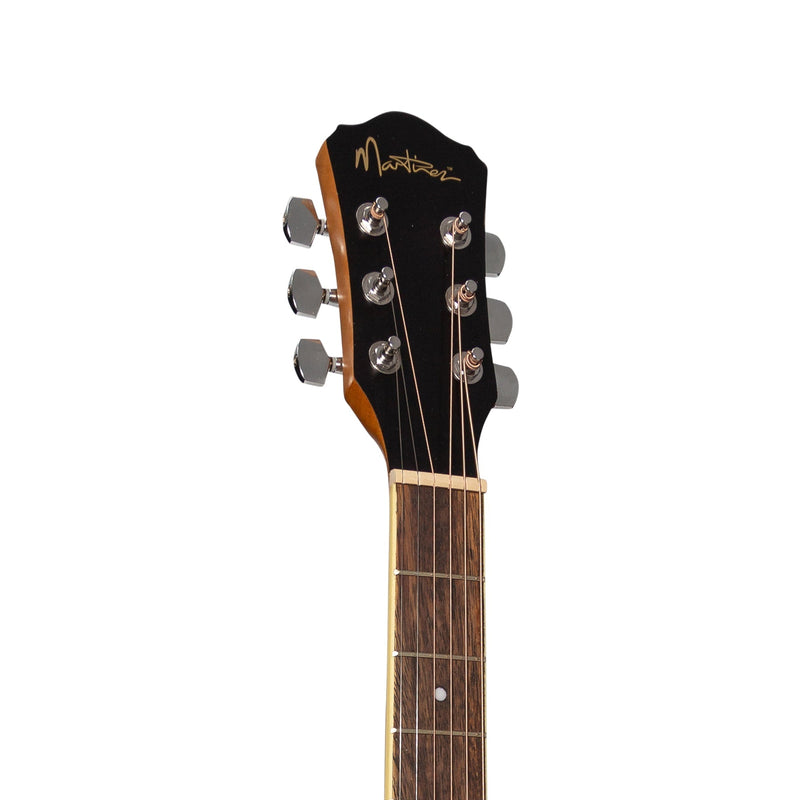 MP-D4L-RWD-Martinez Left Hand '41 Series' Dreadnought Cutaway Acoustic-Electric Guitar Pack (Rosewood)-Living Music