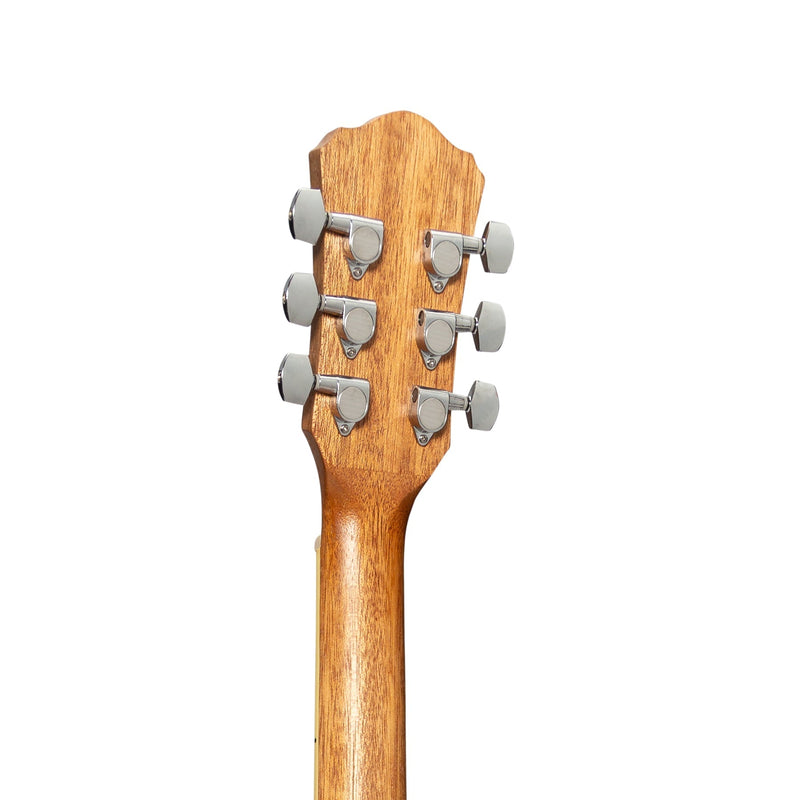 -Martinez Left Hand '41 Series' Folk Size Acoustic Guitar Pack (Spruce/Rosewood)-Living Music