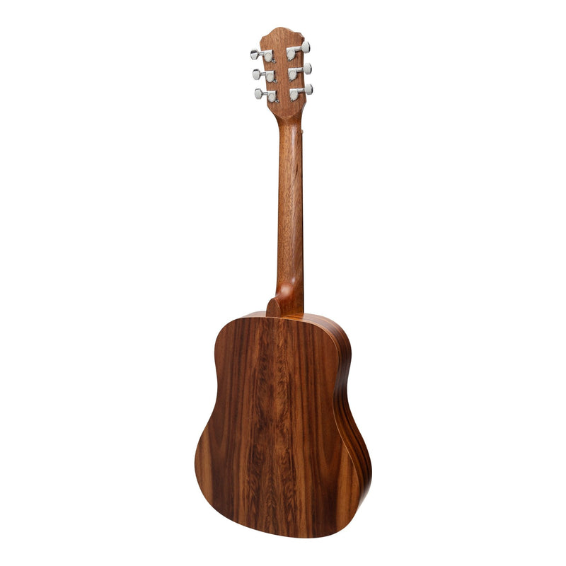 MZP-BT2L-RWD-Martinez Left Handed Acoustic-Electric Babe Traveller Guitar (Rosewood)-Living Music