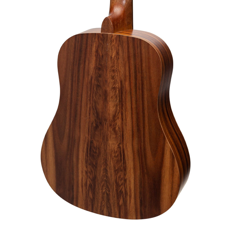 MZP-BT2L-RWD-Martinez Left Handed Acoustic-Electric Babe Traveller Guitar (Rosewood)-Living Music