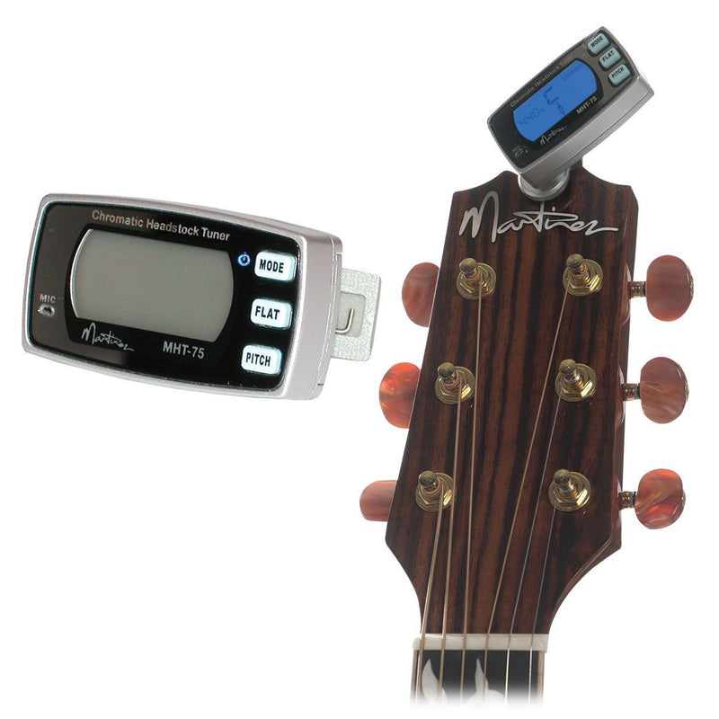 -Martinez MHT-75 Clip-On Chromatic Tuner-Living Music