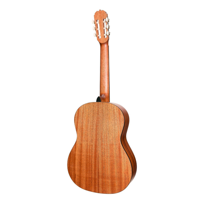 -Martinez 'Natural Series' Cedar Top Acoustic Classical Guitar (Open Pore)-Living Music