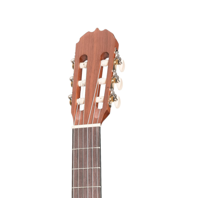 MNCC-15-COP-Martinez 'Natural Series' Cedar Top Acoustic-Electric Classical Cutaway Guitar (Open Pore)-Living Music