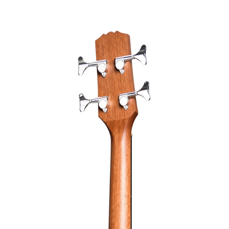 -Martinez 'Natural Series' Mahogany Top Acoustic-Electric Cutaway Bass Guitar (Open Pore)-Living Music