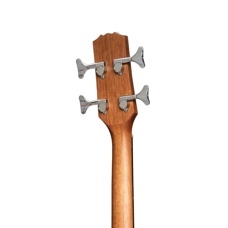 -Martinez 'Natural Series' Solid Spruce Top Acoustic-Electric Bass Guitar (Open Pore)-Living Music