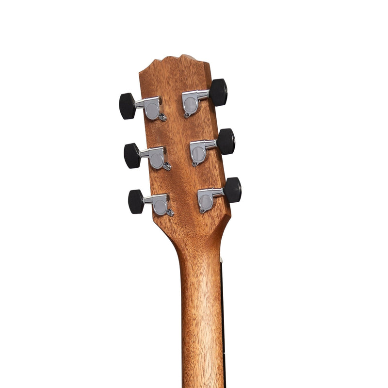 MNDC-15-SOP-Martinez 'Natural Series' Spruce Top Acoustic-Electric Dreadnought Cutaway Guitar (Open Pore)-Living Music