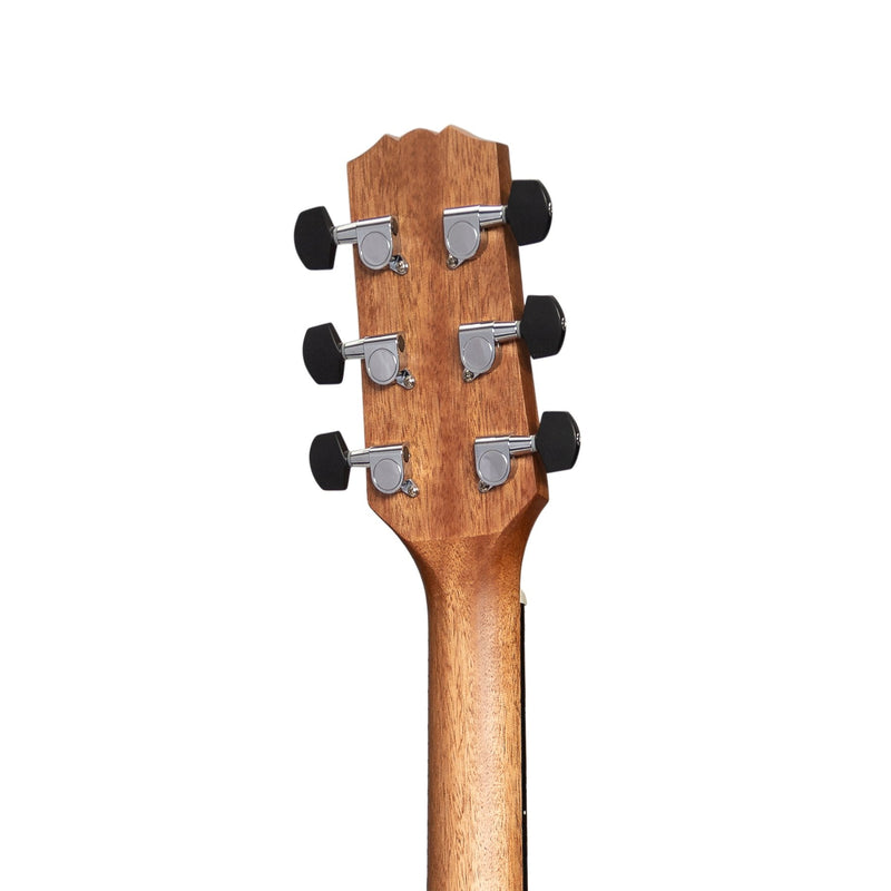 -Martinez 'Natural Series' Spruce Top Acoustic-Electric Small Body Cutaway Guitar (Open Pore)-Living Music