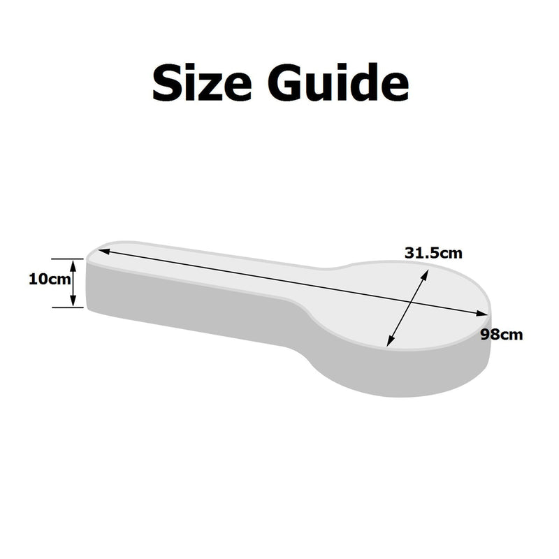 -Martinez Open-Back Shaped Banjo Hard Case (Paisley Brown)-Living Music