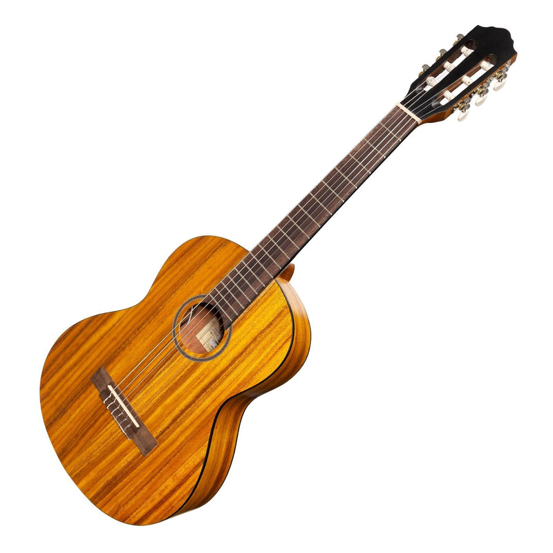 MP-SJ34PT-KOA-Martinez 'Slim Jim' 3/4 Size Electric Classical Guitar Pack with Pickup/Tuner (Koa)-Living Music